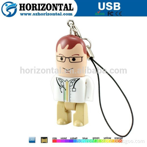 Wholesale China custom robot doctor 1gb 2gb usb flash drive